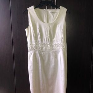 White Calvin Klein Dress